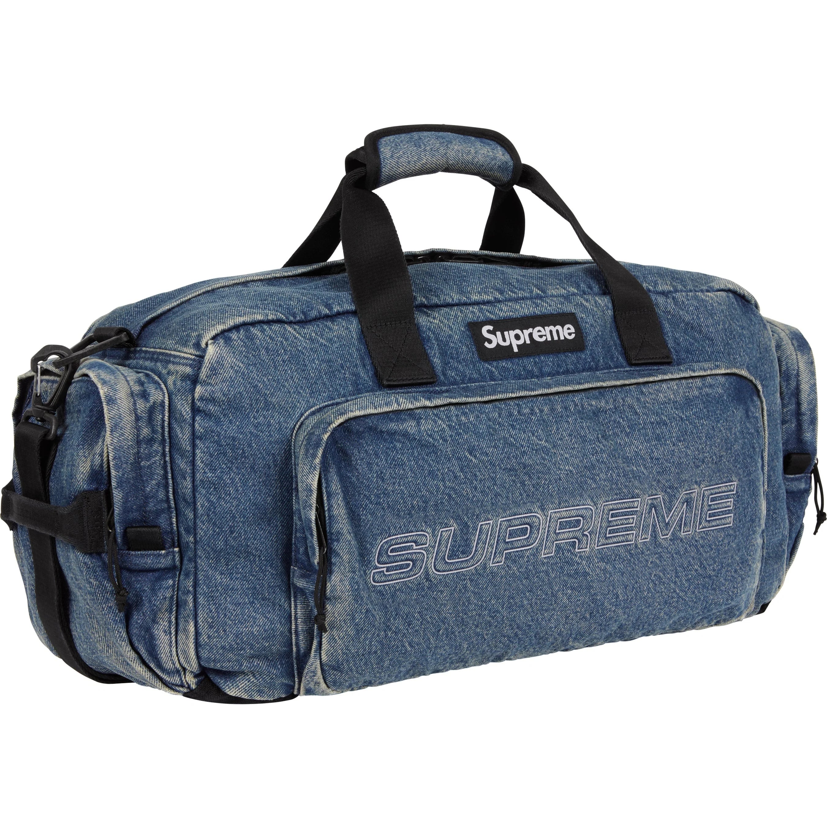 Denim Duffle Bag view 3